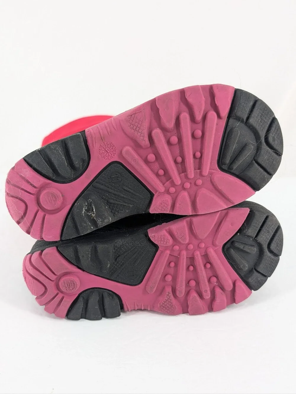 Kamik Waterbug Kids Insulated Winter Snow Boots Waterproof Pink Size 11c